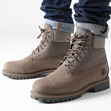 Timberland - Boots Timberland Heritage 6 In Lace Waterproof A6EAS Medium Brown Nubuck