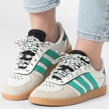 Adidas Sportswear - Baskets Femme Breaknet Sleek JS2858 Off White Court Green Core Black
