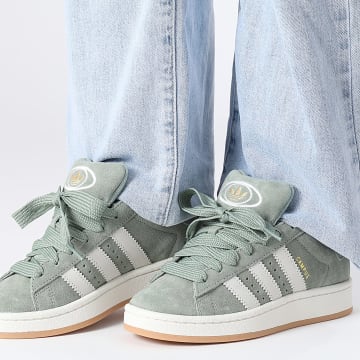Adidas Originals - Baskets Femme Campus 00s W JI2753 Siver Green Off White Gum3
