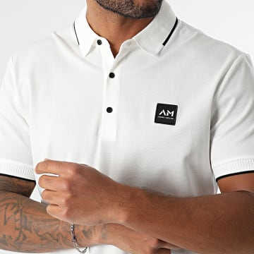 Antony Morato - Polo Manches Courtes MMKS02481 Blanc