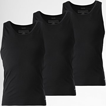 Calvin Klein - Lot De 3 Débardeurs 4184 Noir