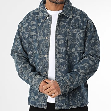 Classic Series - Surchemise Jean 43K Bleu Denim Bandana