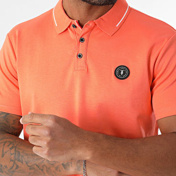 Le Temps Des Cerises - Polo Manches Courtes Aron ML222 Orange