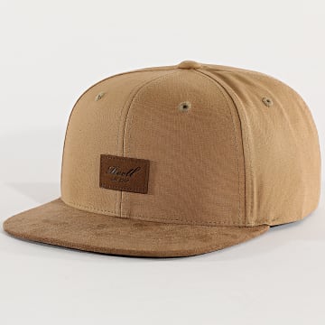 Reell Jeans - Casquette Snapback Suede Camel