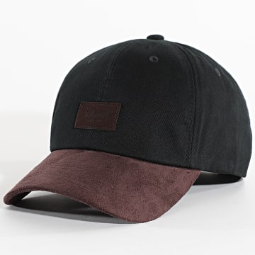 Reell Jeans - Casquette Arc Suede Noir Marron