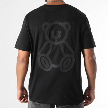 Teddy Yacht Club - Camiseta oversize negra 3D Gummy