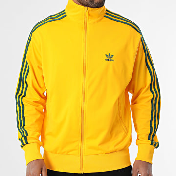 Adidas Originals - Veste Zippée A Bandes Firebird JY8926 Jaune