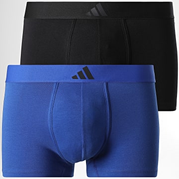 Adidas Sportswear - Lot De 2 Boxers JK3982 Noir Bleu Roi