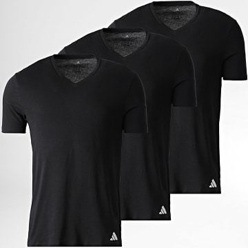 Adidas Sportswear - Lot De 3 Tee Shirts Col V Active Core JK3997 Noir