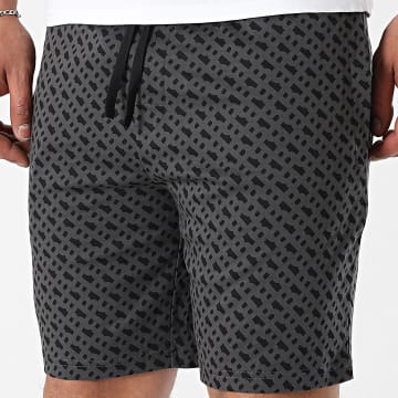 BOSS - Short Jogging Relax 50535739 Noir Gris Anthracite