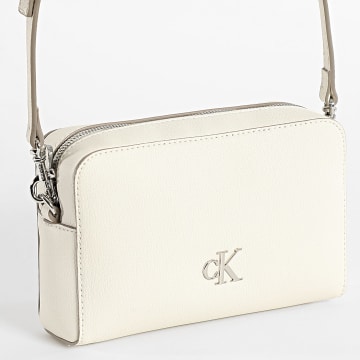 Calvin Klein - Sac A Main Femme Minimal Monogram Camera Bag 20 3162 Beige