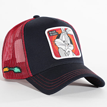 Capslab - Cappello Trucker Bugs Bunny Blu Navy Rosso