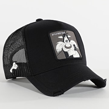 Capslab - Gorra Sylvester Trucker Negra