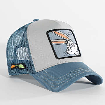 Capslab - Cappello Trucker Bugs Bunny Grigio Blu