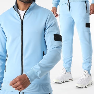 LBO - Ensemble De Survetement Cargo 0317 Bleu Clair