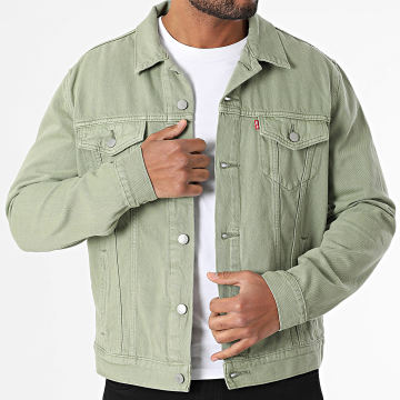 Levi's - Jean 72334 Giacca verde kaki