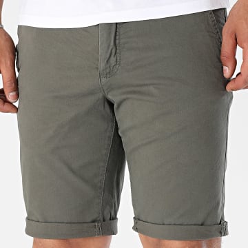 Teddy Smith - Short Chino 10415076D Vert Kaki