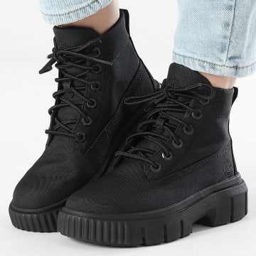 Timberland - Boots Femme Greyfield Mid Lace Boot A42NW Jet Black