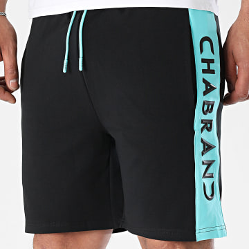 Chabrand - Short Jogging A Bandes 60722 Noir