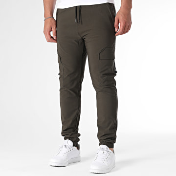Classic Series - Pantalon Cargo 503 Vert Kaki Foncé