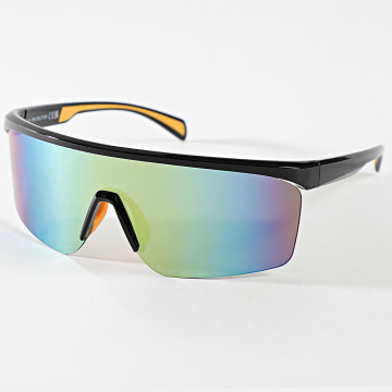 Classic Series - Lunettes De Soleil 358 Noir Vert Iridescent