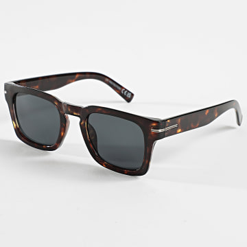 Classic Series - Lunettes De Soleil 619 Noir Marron Fauve
