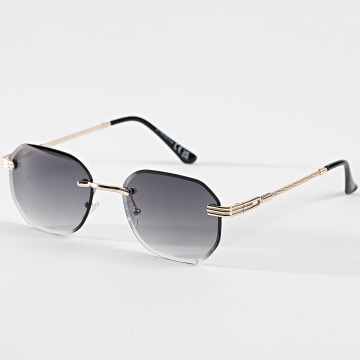 Classic Series - Lunettes De Soleil 667 Doré Noir