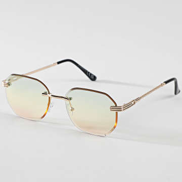 Classic Series - Lunettes De Soleil 667 Doré Jaune