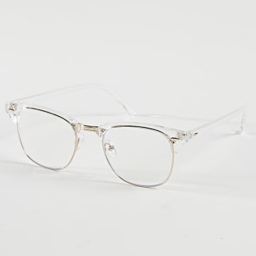 Classic Series - Lunettes 316 Transparent Doré
