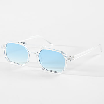 Classic Series - Lunettes De Soleil 558 Transparent Bleu