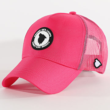 Comme Des Loups - Trucker Neo Cap Fluo Pink