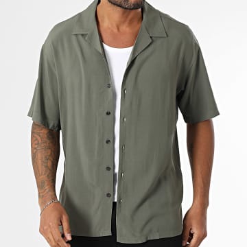 JJREBEL - Shirt Kurzarm Water Resort Khaki Grün