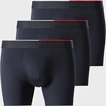 Tommy Hilfiger - Lot De 3 Boxers 3391 Bleu Marine