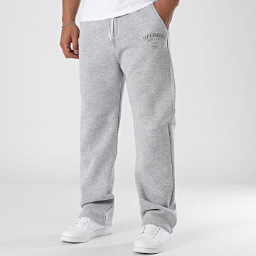 Anthill - La Fourmilière Pantalones de chándal de pierna ancha Gris brezo Negro