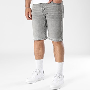 Classic Series - Shorts Jean Regular Fit 006 Grau