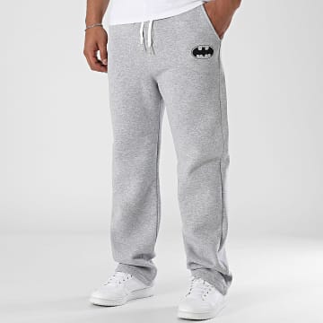 DC Comics - Pantalón de chándal con logo grande Gris jaspeado
