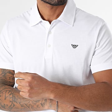 Emporio Armani - Polo de manga corta EM000571-AF12331 Blanco