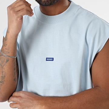 Hugo Blue - Tee Shirt Navertz 50509773 Bleu Clair