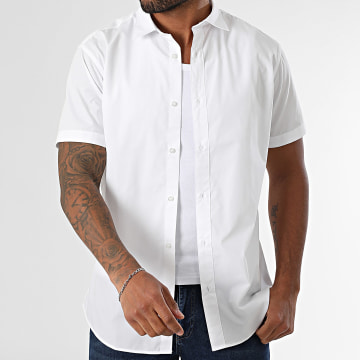 Jack And Jones - Hemd Kurzarm Joe Weiß