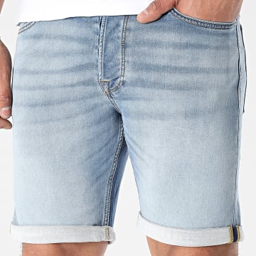 Jack And Jones - Short Jean Regular Fit Rick Icon Bleu Denim