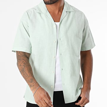 Jack And Jones - Shirt Kurzarm Breeze Grün Meliert