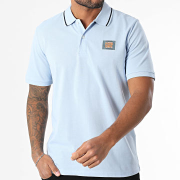 Jack And Jones - Polo Manches Courtes Hudson Bleu Clair