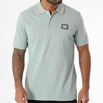 Jack And Jones - Polo-Shirt Kurzarm Hudson Grün