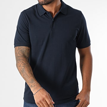 Jack And Jones - Polo Manches Courtes Kane Bleu Marine