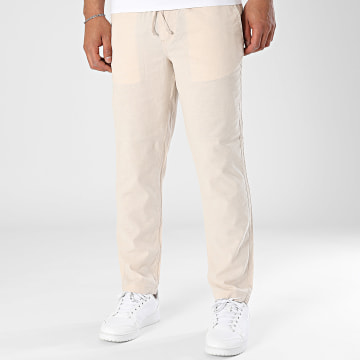Jack And Jones - Pantalones de verano Stace Dave Breeze Beige