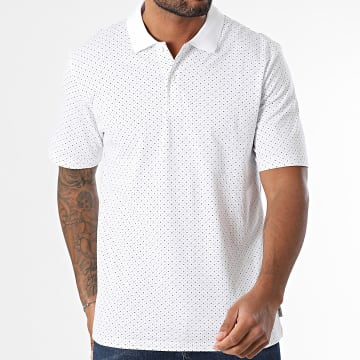 JJREBEL - Polo-Shirt Gavin Kurzarm Weiß