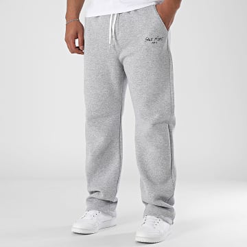 Sale Môme Paris - Jogginghose Large Script Grau meliert