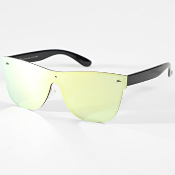 Urban Classics - TB2569 Gafas de sol Negro Oro Verde