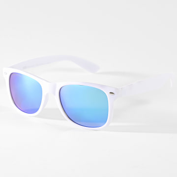 Urban Classics - TB3718 Gafas de sol de espejo azul blanco