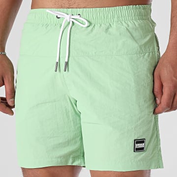 Urban Classics - Shorts de baño TB1026 Verde claro